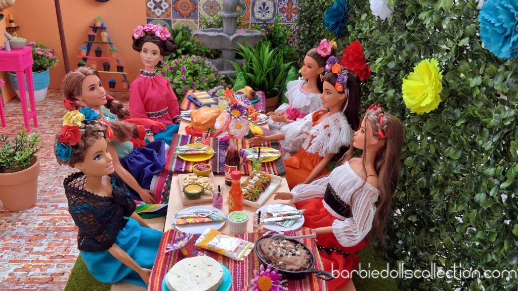 5 de mayo Barbie Diorama