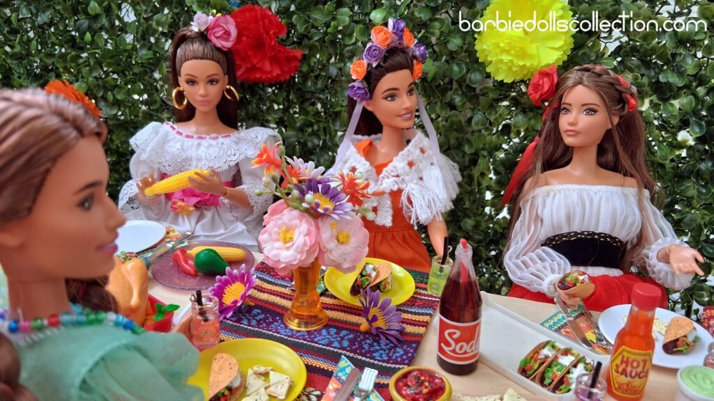 5 de mayo Barbie Diorama