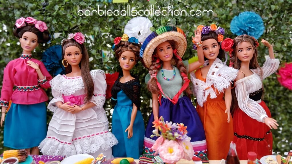 5 de mayo Barbie Diorama
