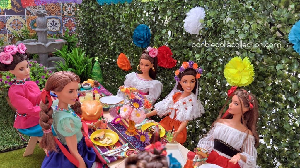 5 de mayo Barbie Diorama