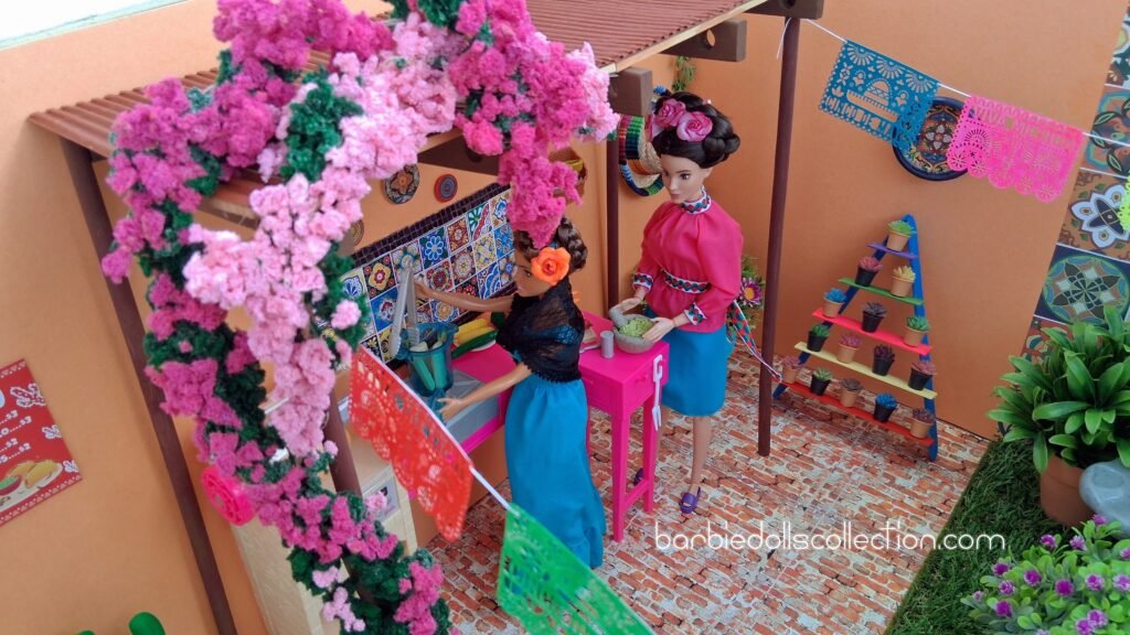 5 de mayo Barbie Diorama