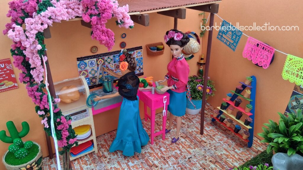 5 de mayo Barbie Diorama