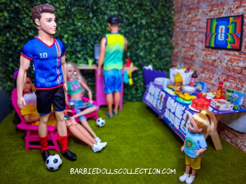 Barbie FIFA 2026 Watch Party Diorama