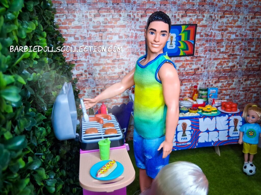 Barbie FIFA 2026 Watch Party Diorama