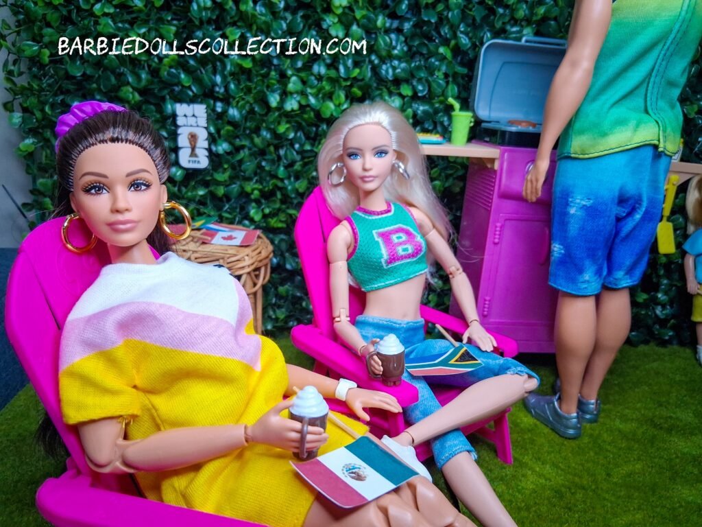 Barbie FIFA 2026 Watch Party Diorama