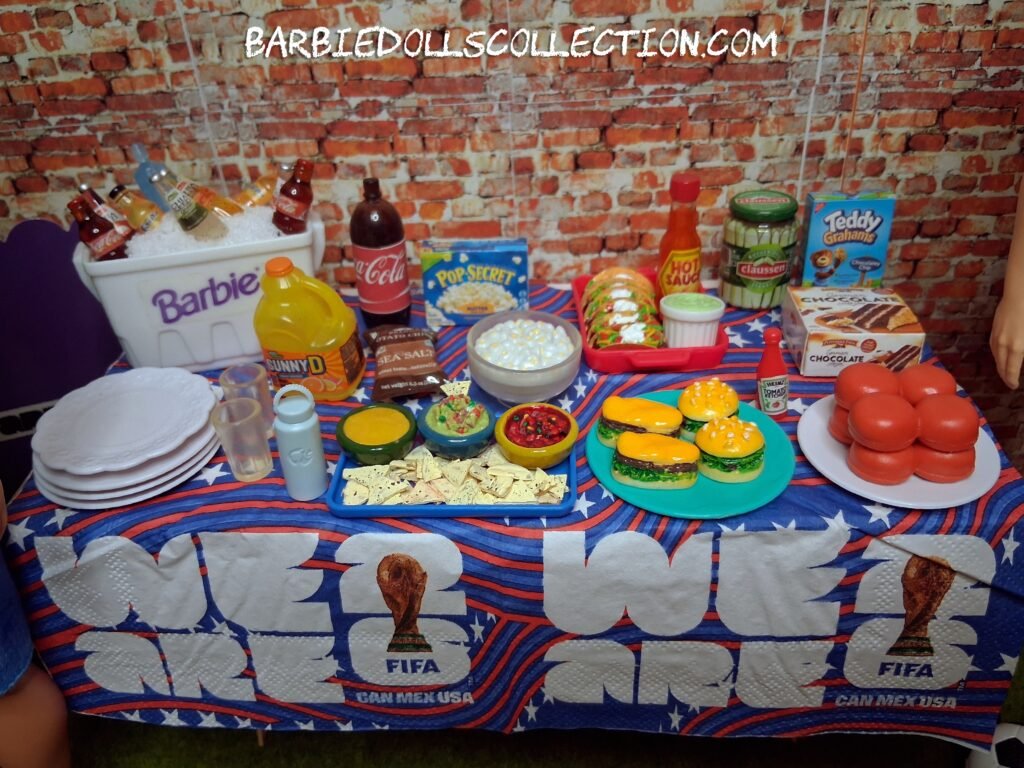 Barbie FIFA 2026 Watch Party Diorama