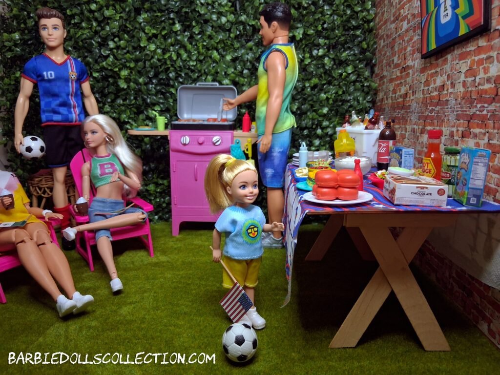 Barbie FIFA 2026 Watch Party Diorama