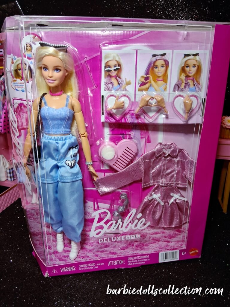 Barbie Deluxe Style Fashion Build Up Doll
