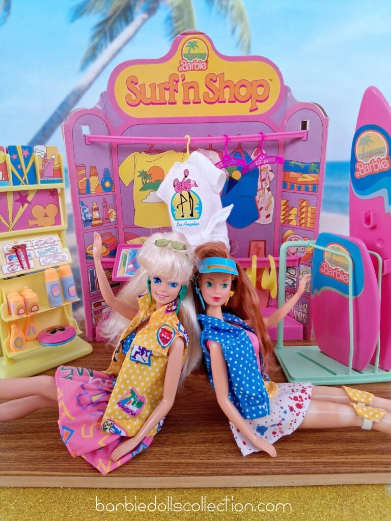 Vintage California Barbie Surf n Shop