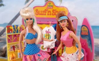Vintage California Barbie Surf n Shop
