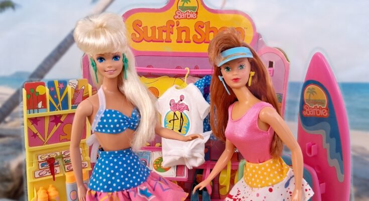 Vintage California Barbie Surf n Shop