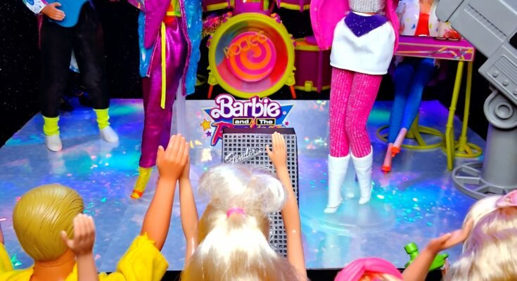 Barbie and The Rockers Concert Diorama