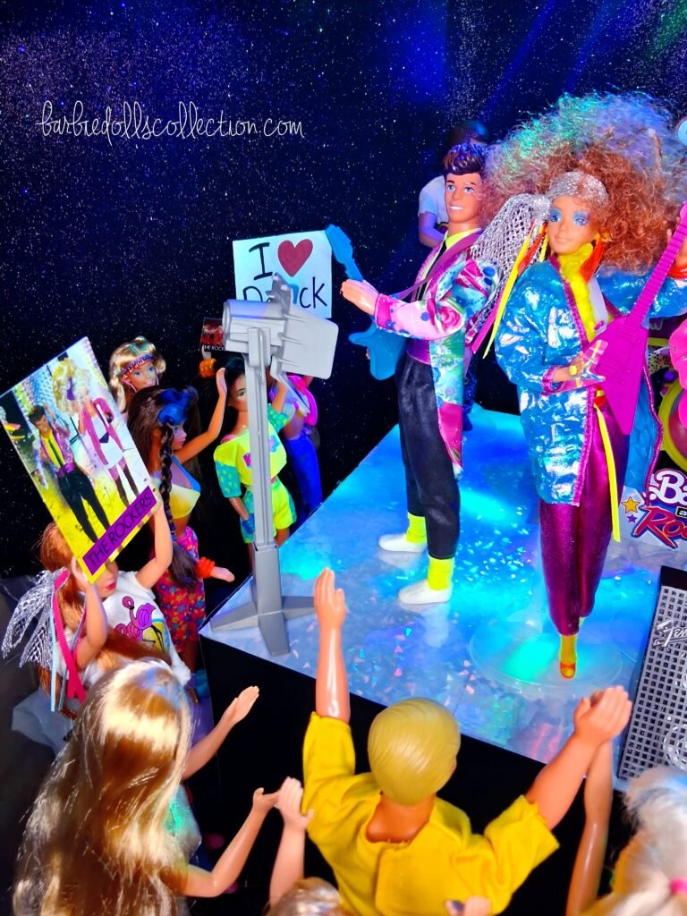 Dereck and Diva posing together on stage